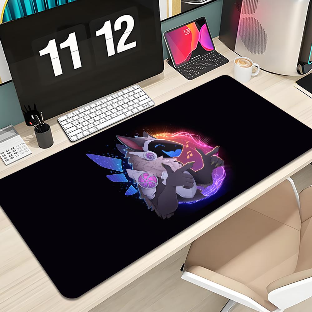 Gaming Keyboard Typewriter - Protogen Mouse Pad Grande 600x300mm para