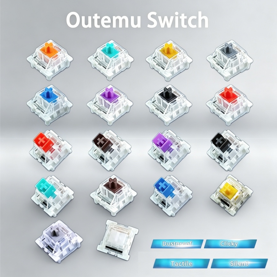 Mechanical Switch Tester - Switch Outemu para Teclado Mecânico 3