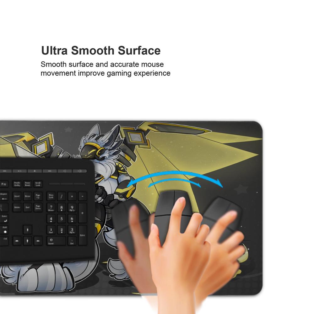 Protogen Mouse Pad Grande 600x - Gaming Keyboard Typewriter avaliação e preço
