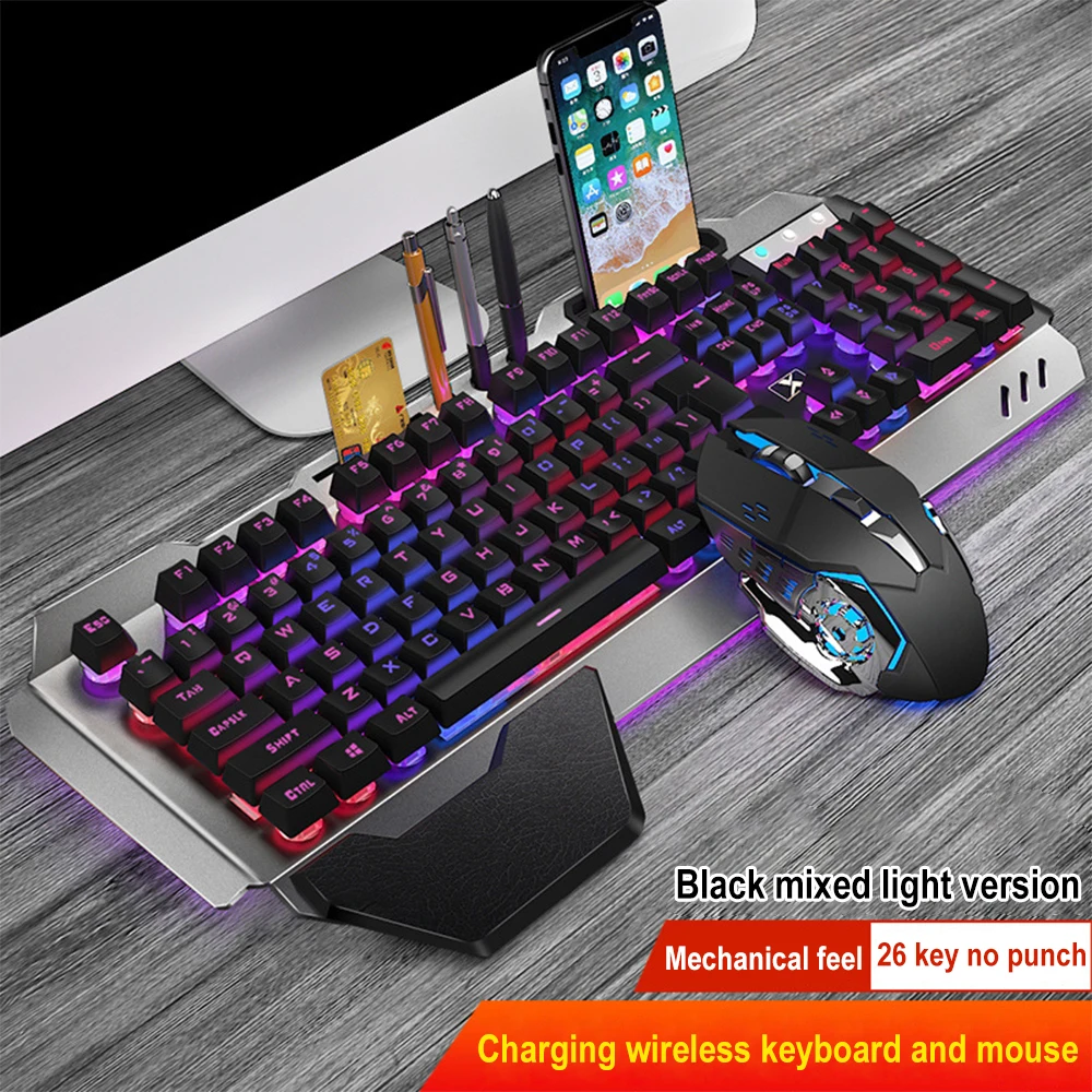 K680 Teclado e Mouse Sem Fio R - Gaming Keyboard And Mouse Combo avaliação e preço