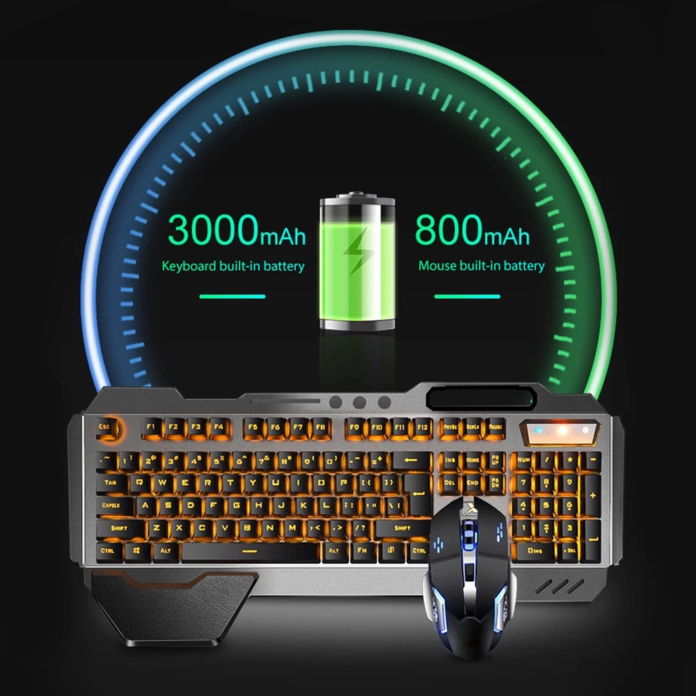 K680 Teclado e Mouse Sem Fio R - Gaming Keyboard And Mouse Combo avaliação e preço