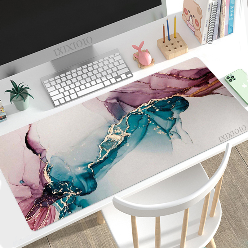 Moda mármore mouse pad jogos x - Gaming Keyboard Mouse Combo avaliação e preço