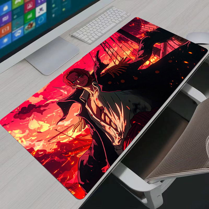 Uma peça shanks mouse pad gran - Gaming Keyboard Noise avaliação e preço