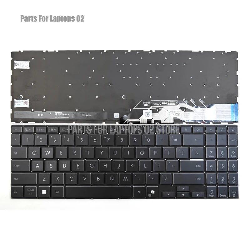 Teclado de Laptop US Retroilum - Gaming Keyboard Asus avaliação e preço