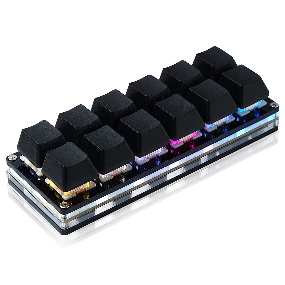 12 teclas mini jogo teclado me - Gaming Keyboard 1 Hand avaliação e preço