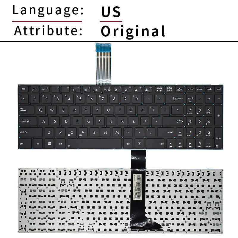 Teclado do portátil para ASUS, - Gaming Keyboard Asus avaliação e preço