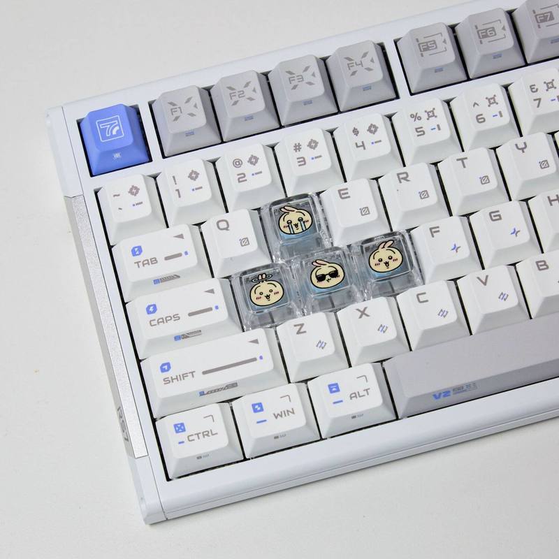 Chiikawa 4 peças de teclas per - Keyboard Gaming Transparent avaliação e preço