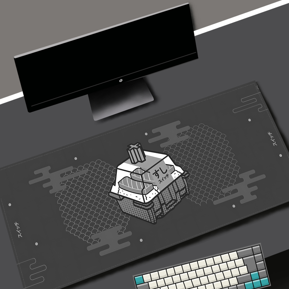 Mouse Pad Gamer Kawaii Cinza p - Gaming Keyboard Mouse Combo avaliação e preço