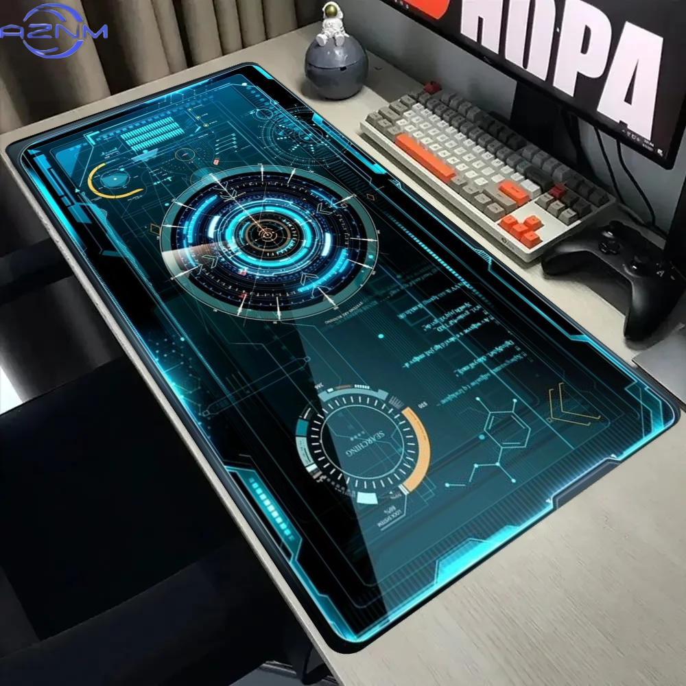 Mousepad Gamer Sci-Fi Tech com - Gaming Keyboard Typewriter avaliação e preço