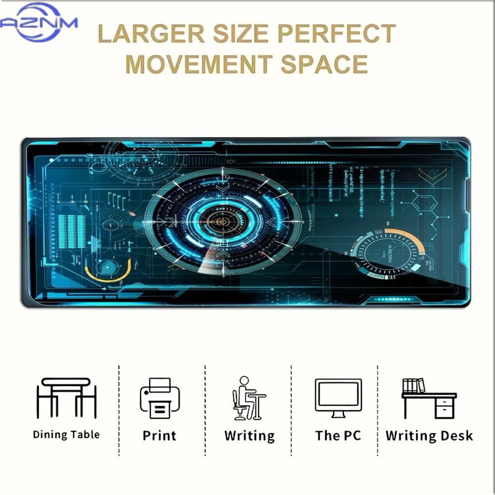 Mousepad Gamer Sci-Fi Tech com - Gaming Keyboard Typewriter avaliação e preço